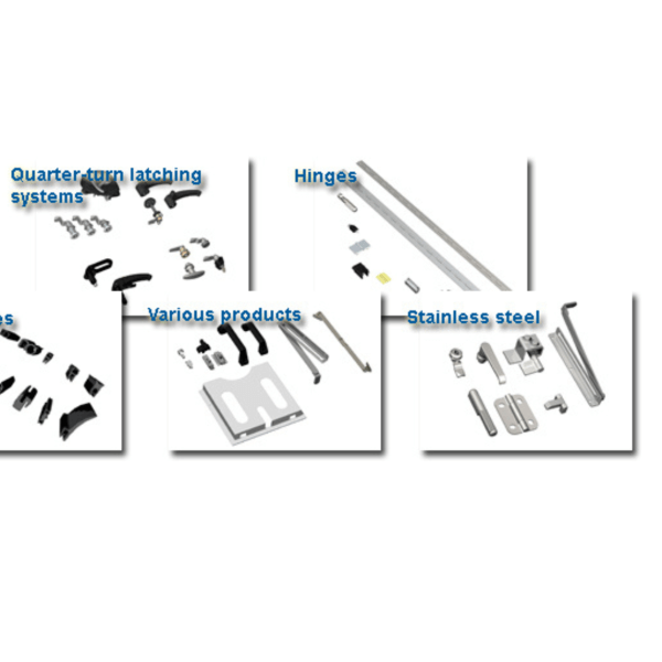 Secure Furniture Hinges / Custom & Enclosure Latches / Precision Sealing Components